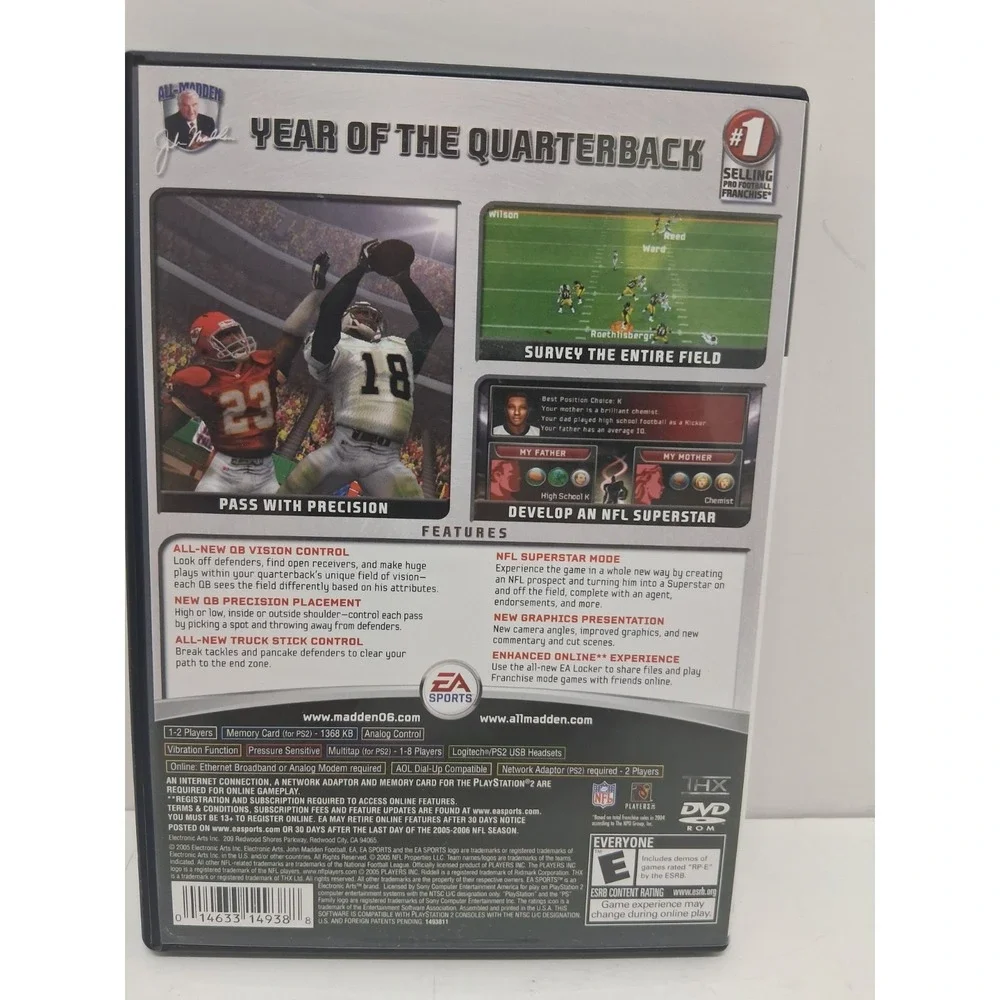 Madden NFL 06 (Sony PlayStation 2, 2005)